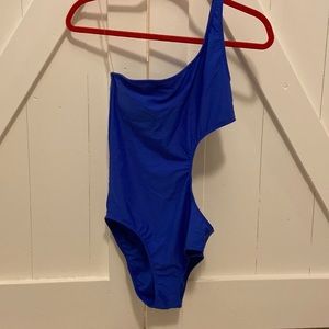 Hollister One Shoulder Swimsuit. Size M.
